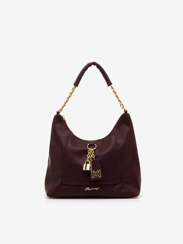 BOLSO DE HOMBRO KEMI BURDEOS