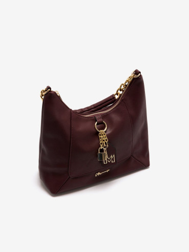 BOLSO DE HOMBRO KEMI BURDEOS