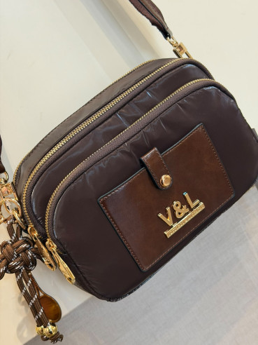 Bolso bandolera VL813 marron Victorio...