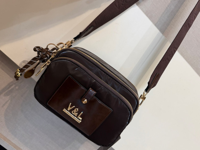 Bolso bandolera VL813 marron Victorio...
