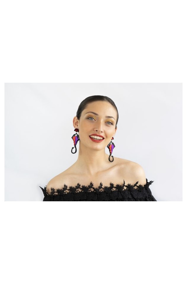 Pendiente de metacrilato SCORPION