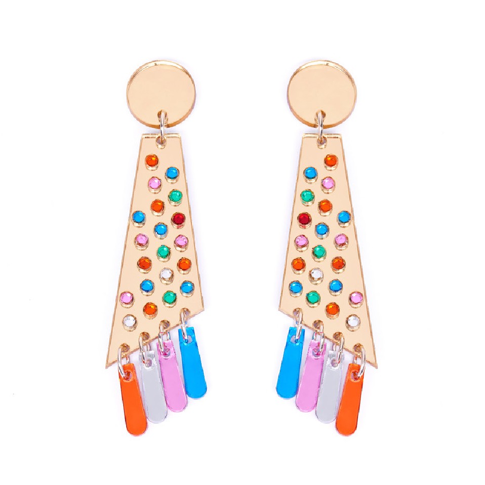 Pendientes de metacrilato PARTY