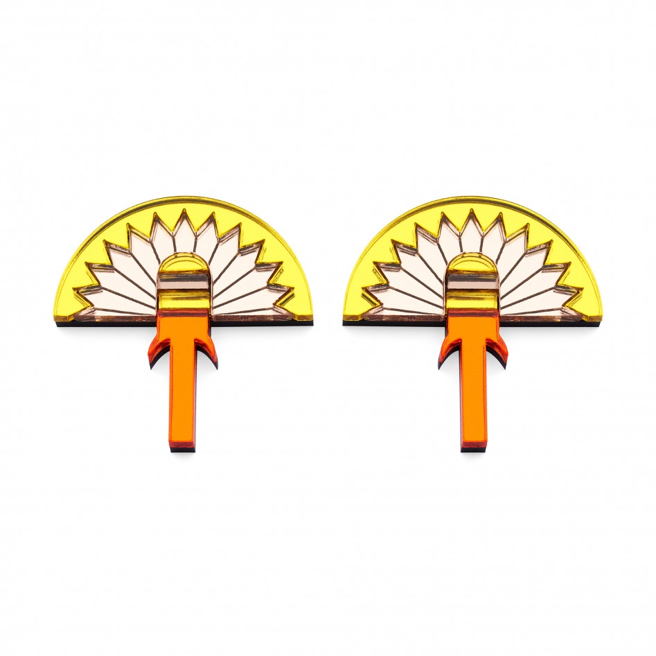 Pendientes ABANICO EGIPCIO