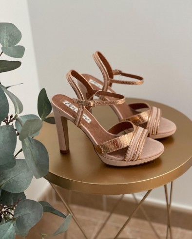 Sandalias tacón rosa 68294 MARIAMARE