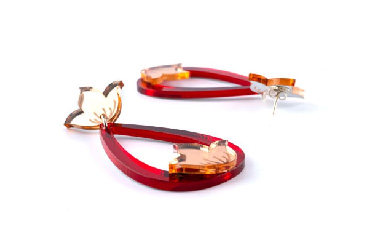 Pendientes Lágrima de Flor