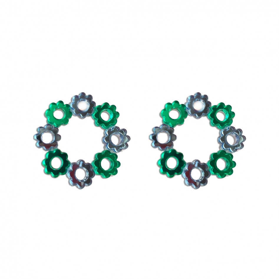 Pendientes de metacrilato...