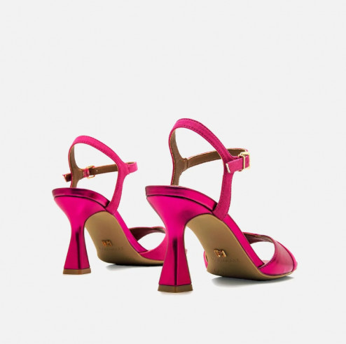 SANDALIAS DE TACON NUIN FUCSIA MARIAMARE