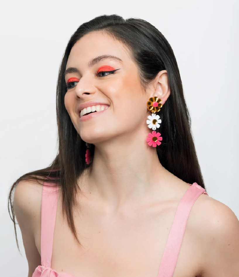 PENDIENTES NEON FLOWERS...