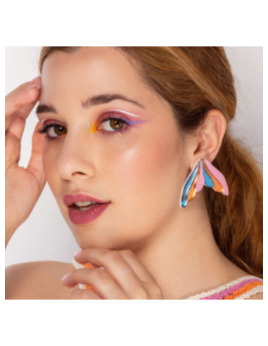 PENDIENTES SIRENATTA NARANJA