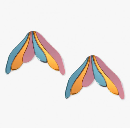 PENDIENTES SIRENATTA NARANJA