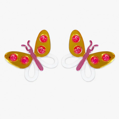 PENDIENTES MARIPOSA ORO LOLAILAS