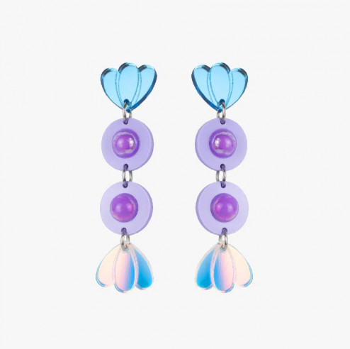 PENDIENTES PERLATO AZUL LOLAILAS