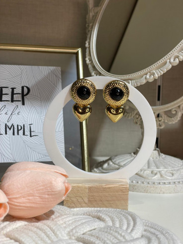 Pendientes de Acero LHANDER Dorado