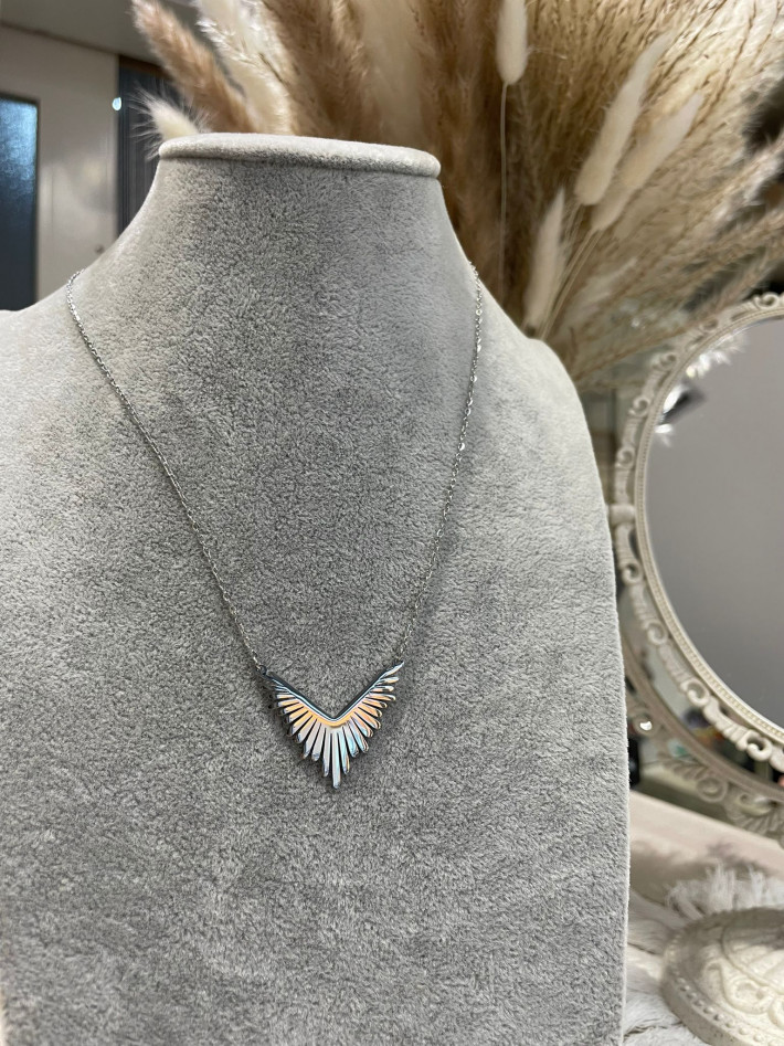 Colgante Acero Plateado 52245