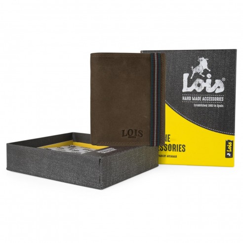 Cartera De Piel De Hombre Lois Delray...