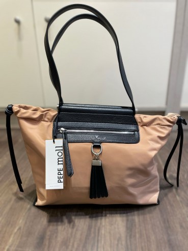 Bolso de Hombro Nylon Pepe Moll...