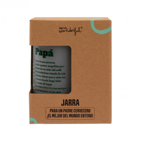 JARRA DE CERVEZA - DEFINICIÓN "PAPÁ"