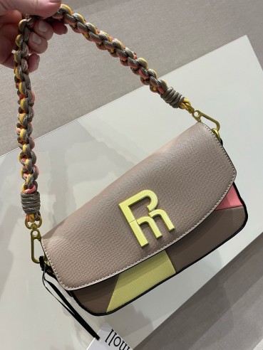 Bolso de hombro/bandolera beige...