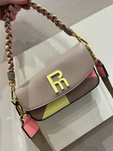 Bolso de hombro/bandolera beige...