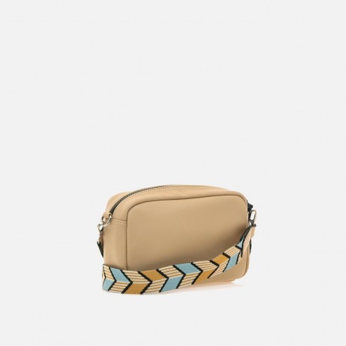 Bolso bandolera NISI beige MARIAMARE