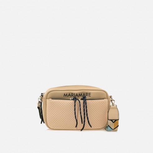 Bolso bandolera NISI beige MARIAMARE