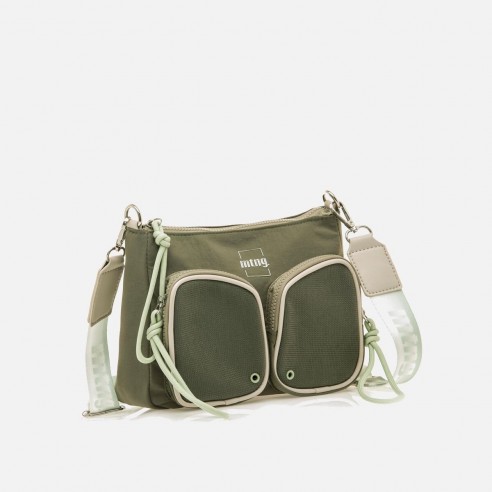 Bolso bandolera ALPHA verde MUSTANG
