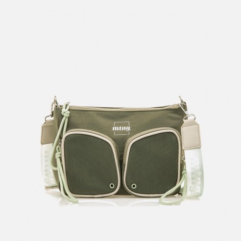 Bolso bandolera ALPHA verde MUSTANG
