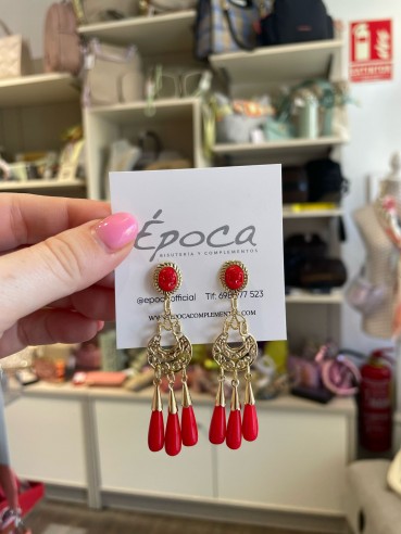 Pendientes flamenca ALMA