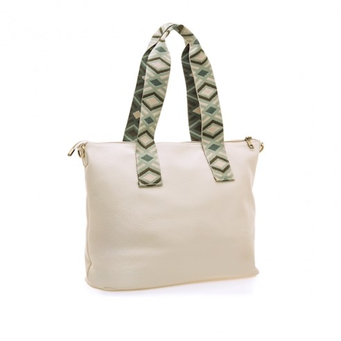 Bolso de hombro/bandolera ADNA beige...
