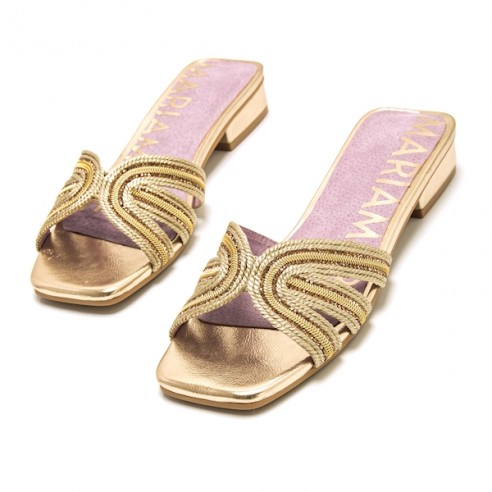 Sandalias CASIT doradas MARIAMARE