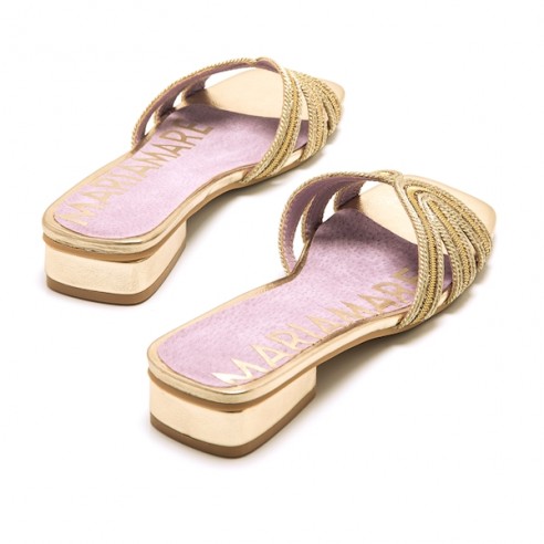Sandalias CASIT doradas MARIAMARE