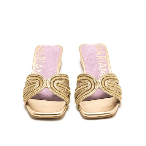 Sandalias CASIT doradas MARIAMARE