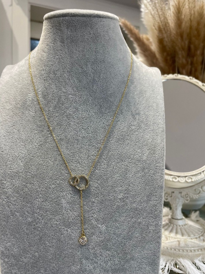 Collar de Acero Liassi Gold