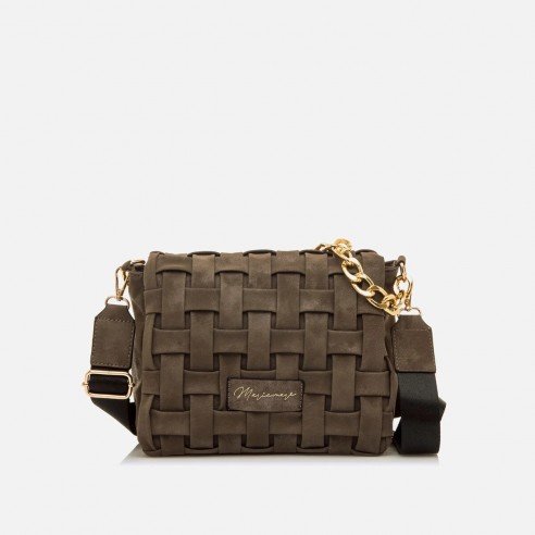 Bolso bandolera MERA MARIAMARE marron