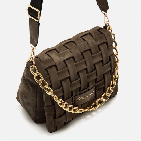 Bolso bandolera MERA MARIAMARE marron