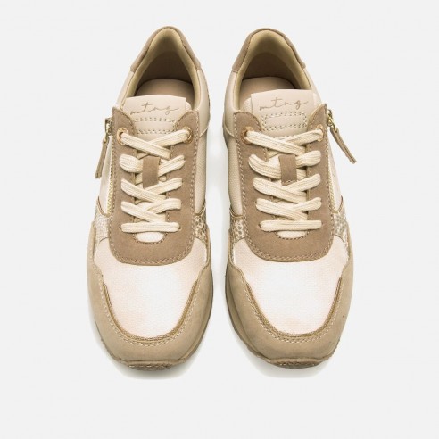 Deportivas JOGGO CLASSIC MUSTANG beige