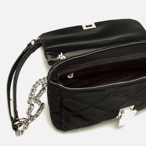 Bolso de hombro JUNE negro MUSTANG