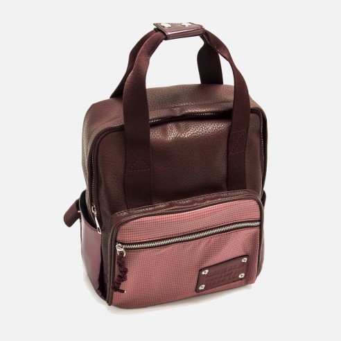 Mochila CARE burdeos MUSTANG