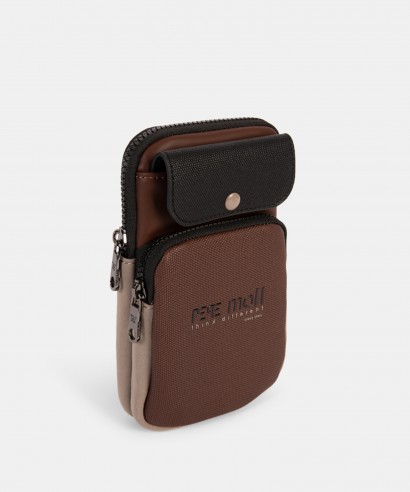 Bolso porta móvil 252414 marrón Pepe...