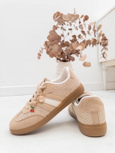 Deportivas beige Charms