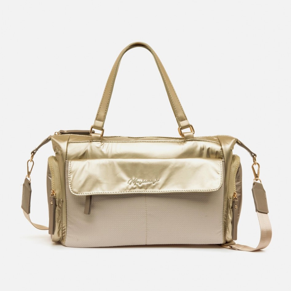 BOLSO MIRAS DORADO MARIA MARE