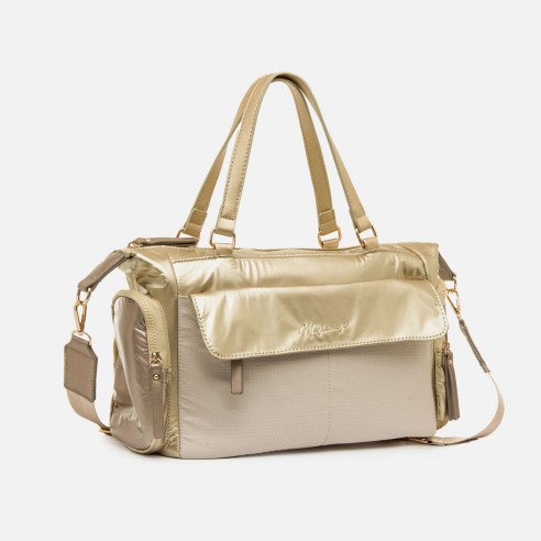 BOLSO MIRAS DORADO MARIA MARE