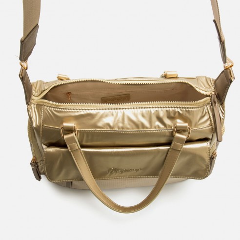 BOLSO MIRAS DORADO MARIA MARE