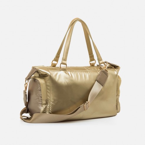 BOLSO MIRAS DORADO MARIA MARE