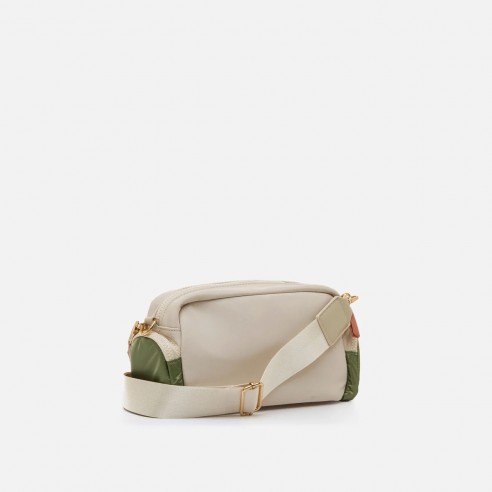 Bolso bandolera MESA beige Mariamare