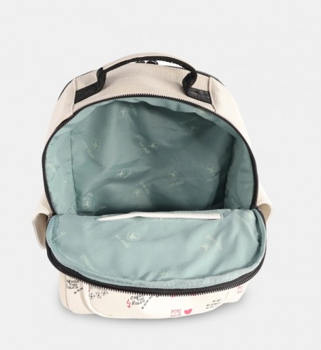 Mochila 261234 blanco Pepe Moll