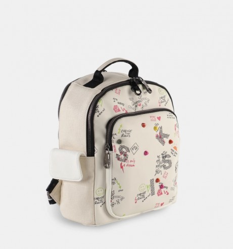 Mochila 261234 blanco Pepe Moll