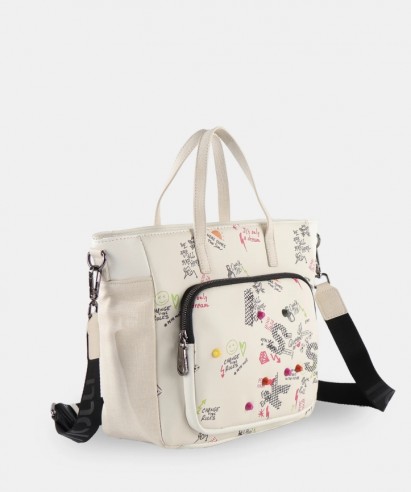 Bolso de mano/bandolera 261233 blanco...