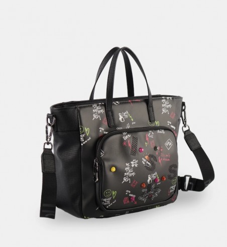 Bolso de mano/bandolera 261233 negro...