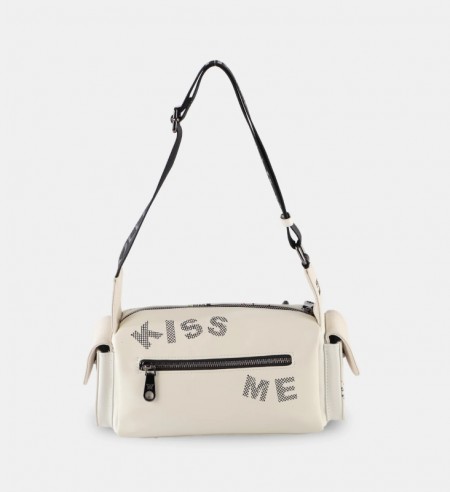 Bolso bandolera 261230 blanco Pepe Moll